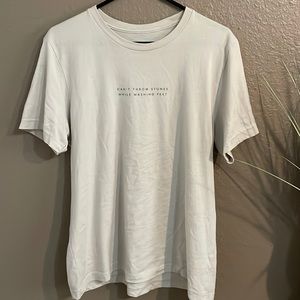 Can’t Throw Stones While Washing Feet tshirt